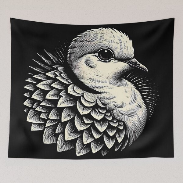 Item preview, African Collared-Dove 5 designed and sold by theAVIARY7.