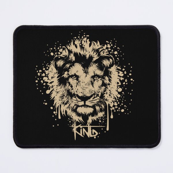Item preview, King Lion - splash animal illustration designed and sold by AndreMi.