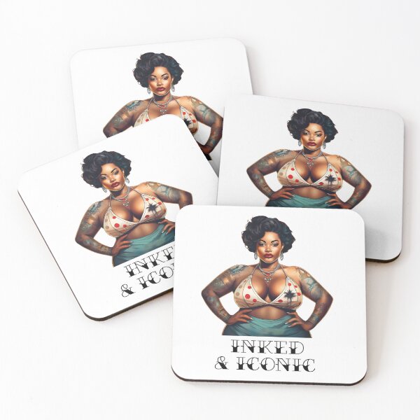Item preview, Retro Vintage Pinup Woman Girl for Tattoo Lovers designed and sold by Apotheosis by Irie Meraki.