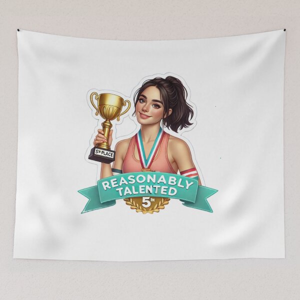 Item preview, Reasonably Talented Athletic Woman designed and sold by Picturit.