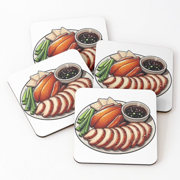 Item preview,  illustration of a plate of Peking duck designed and sold by Meemaart.