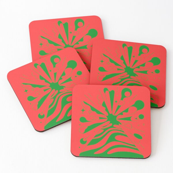 Item preview, Abstract Green Explosion – Geometric Spring Art designed and sold by DreamsArtwear.
