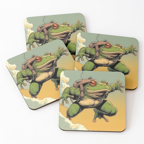 Item preview, Parachuting Toad Leap designed and sold by ToadfreakMcGee123.