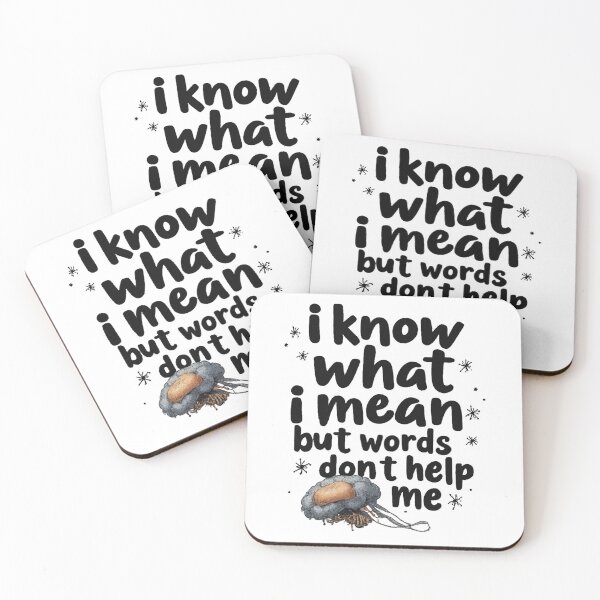 Item preview, I know what I want to say but words don't help me designed and sold by Kaskis13.