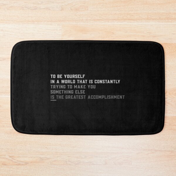 Item preview, Be yourself Inspirational Quote Tee designed and sold by AstraTees.