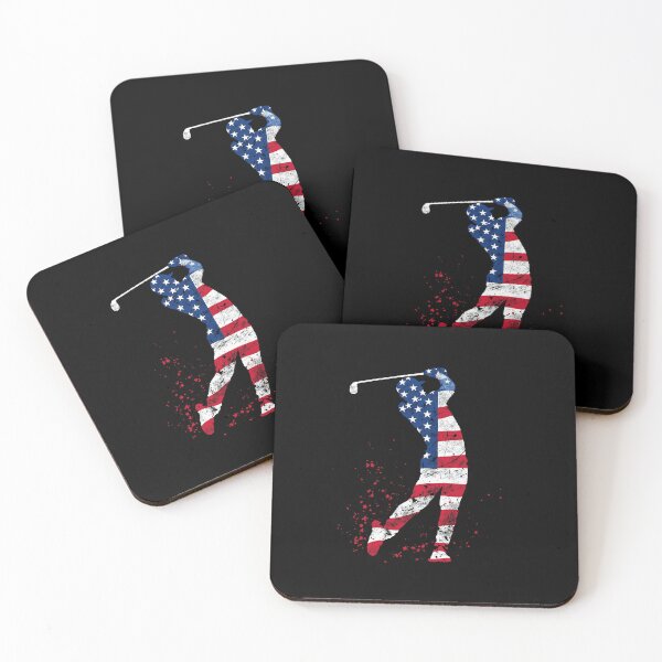 Item preview, golfer silhouette usa designed and sold by jkrphoto.