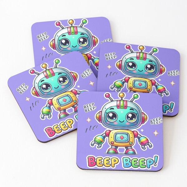Item preview, Cute Smiling Robot Kid – Beep Beep designed and sold by BestDetailer.