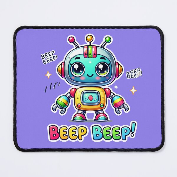 Item preview, Cute Smiling Robot Kid – Beep Beep designed and sold by BestDetailer.