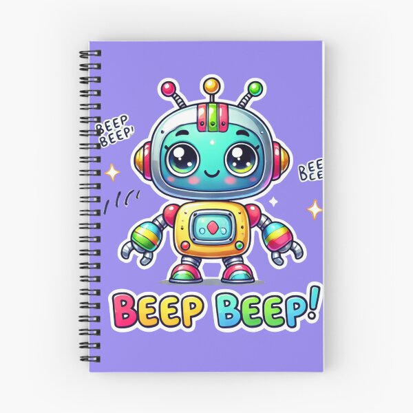 Item preview, Cute Smiling Robot Kid – Beep Beep designed and sold by BestDetailer.