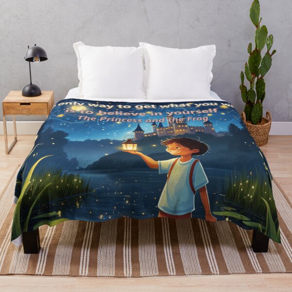 Item preview, Children's Quote from The Princess and the Frog - "The only way to get what you want is to believe in yourself" - High Quality PNG for Kids designed and sold by EdicionesJML.