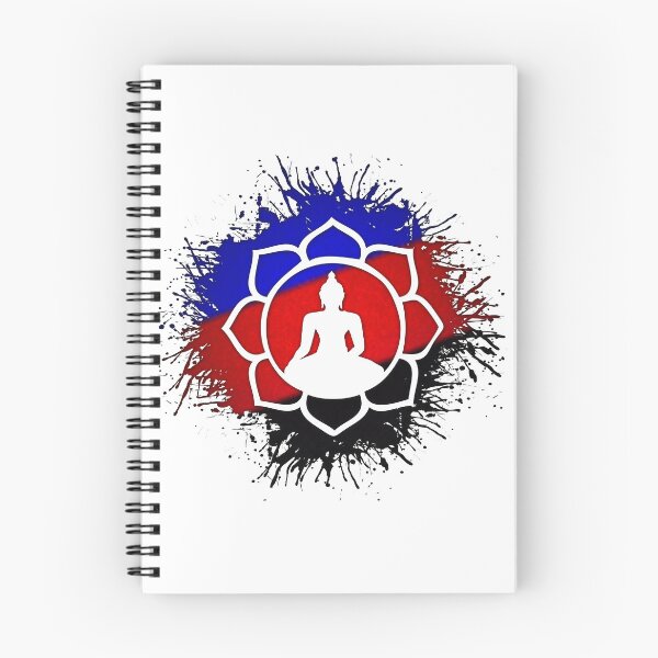 Item preview, Paint Splatter Polyamory Pride Flag Lotus Symbol designed and sold by LiveLoudGraphic.