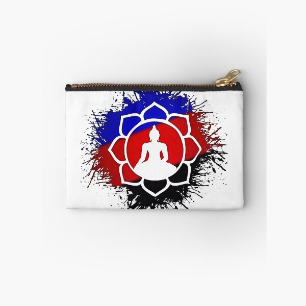 Item preview, Paint Splatter Polyamory Pride Flag Lotus Symbol designed and sold by LiveLoudGraphic.