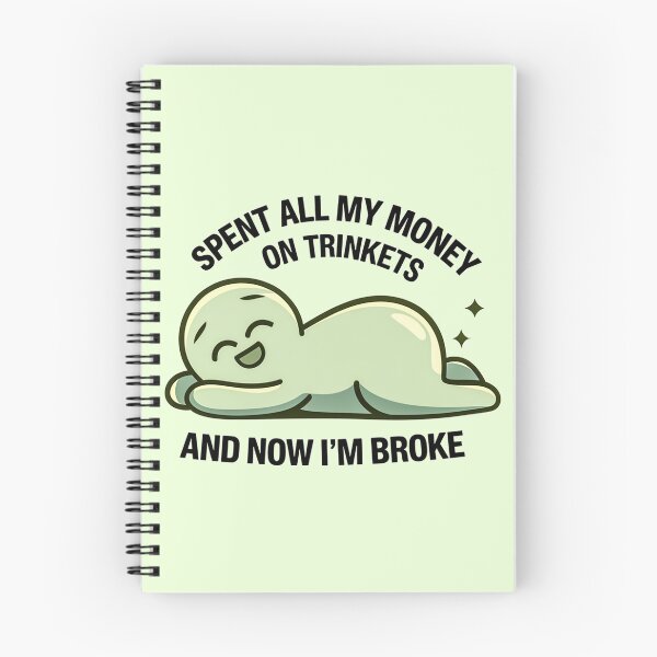 Item preview, Trinkets Money : Broke but Happy designed and sold by Artyx_Design.