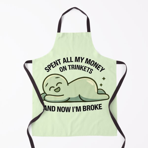 Item preview, Trinkets Money : Broke but Happy designed and sold by Artyx_Design.