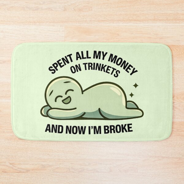 Item preview, Trinkets Money : Broke but Happy designed and sold by Artyx_Design.