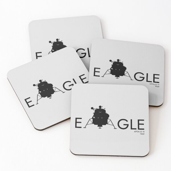 Item preview, Eagle. Apollo 11. NASA 1969. Typographic Logo designed and sold by BGALAXY.