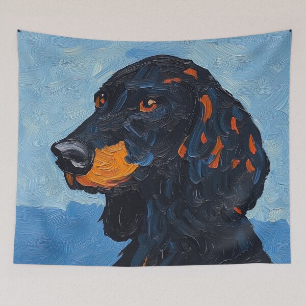 Item preview, English Cocker Spaniel | Post-impressionist painting style designed and sold by ComicsFactory.