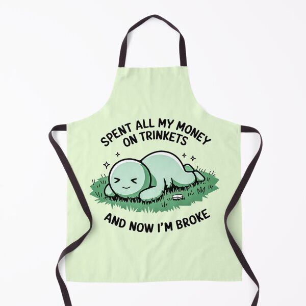 Item preview, Funny Trinkets Money : Broke but Happy designed and sold by Artyx_Design.