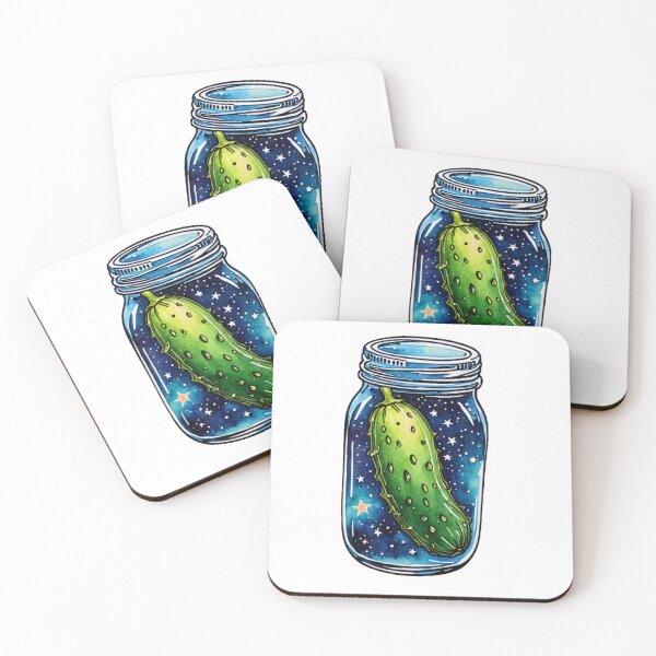 Item preview, Pickle in a jar of stars designed and sold by Zencookie.