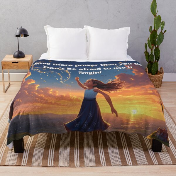 Item preview, Inspirational Quote from Tangled - "You Have More Power Than You Think" designed and sold by EdicionesJML.