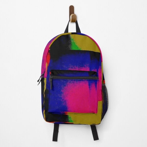 Item preview, Pink Purple / Blue Yellow Soap Dispenser Abstract designed and sold by Araible Designs.