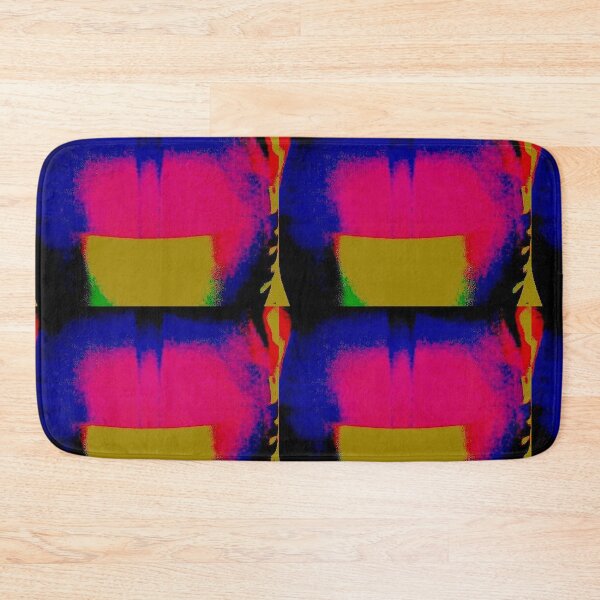 Item preview, Pink Purple / Blue Yellow Soap Dispenser Abstract designed and sold by Araible Designs.