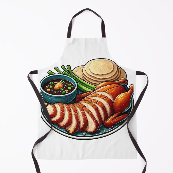 Item preview, illustration of a plate of Peking duck designed and sold by Meemaart.