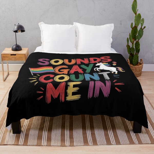 Item preview, Sounds Gay Count Me In designed and sold by Redgiant87x.