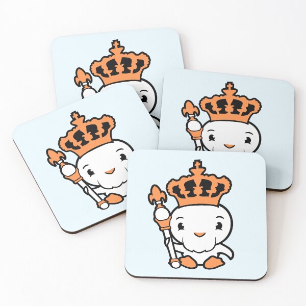 Item preview, Bird King Crown Ruler Beard Old Kingdom Duck Cute designed and sold by shirt-o-mat.