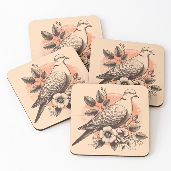 Item preview, African Collared-Dove 6 designed and sold by theAVIARY7.