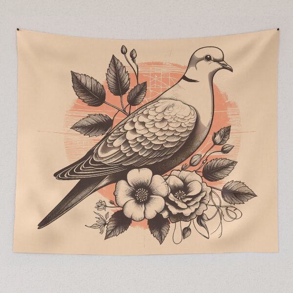 Item preview, African Collared-Dove 6 designed and sold by theAVIARY7.
