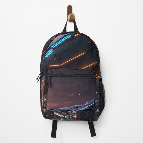 Item preview, Futuristic UAP Over Cyberpunk City designed and sold by AlienInkvasion.