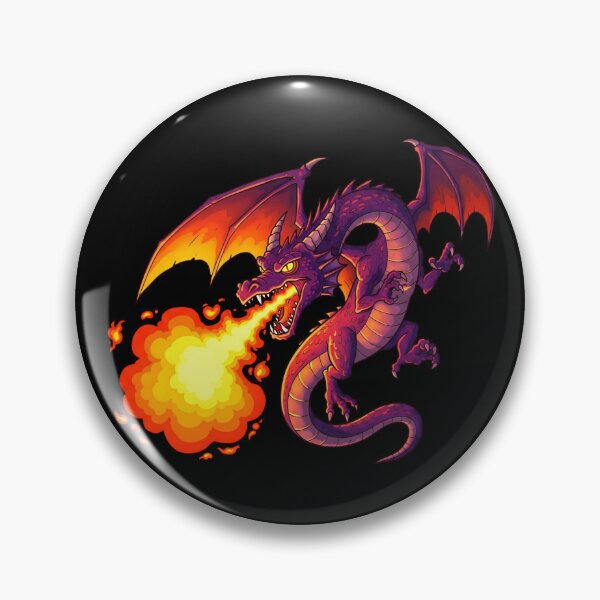 Item preview, Dragons Breathing Fire | Epic and Fiery Fantasy Graphic designed and sold by Tw1nsAIArt.