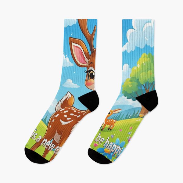 Item preview, Bambi's Inspirational Quote for Kids - "Every Day Is a New Opportunity to Be Happy" designed and sold by EdicionesJML.
