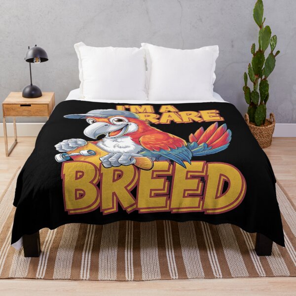 Item preview, I'm a rare breed, Parrot, Cockatoo, Vibrant Feathers, Artistic Bird designed and sold by JansenGS.