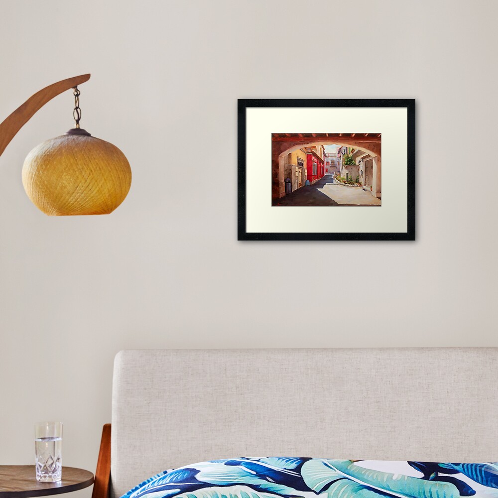 Item preview, Framed Art Print designed and sold by shreyasfineart.