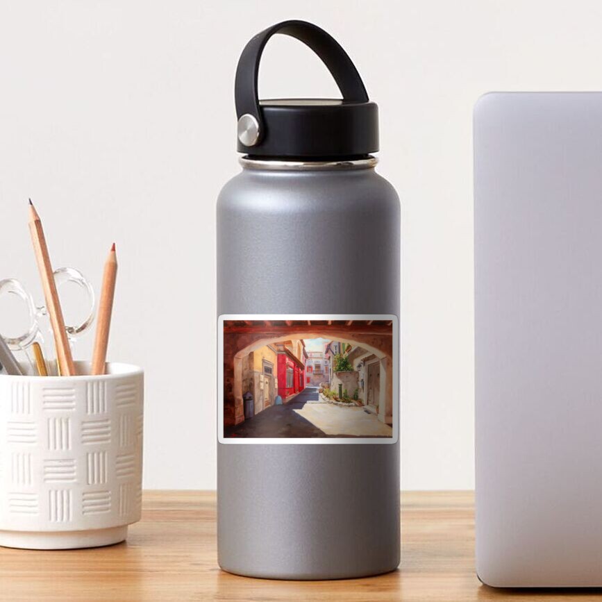 Item preview, Sticker designed and sold by shreyasfineart.