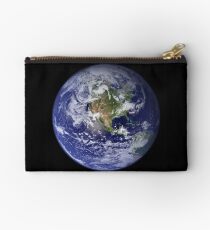 the earth seen from space Studio Pouch