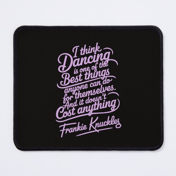 Item preview, Elegant F. Knuckles Quote – House Music Legend Design designed and sold by paulo silveira.