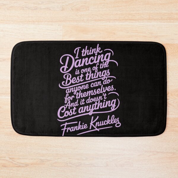 Item preview, Elegant F. Knuckles Quote – House Music Legend Design designed and sold by paulo silveira.