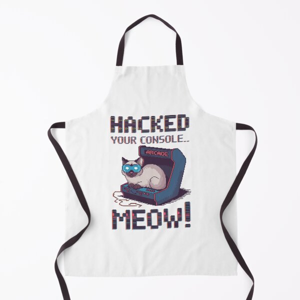 Artikelvorschau, Deine Konsole gehackt – Pixel Cyber Cat Gamer entworfen und verkauft von NaturePixel.
