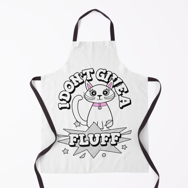 Item preview, Funny Sarcasm Sayings Cat Don't Give A Fluff designed and sold by Sartoris Art.