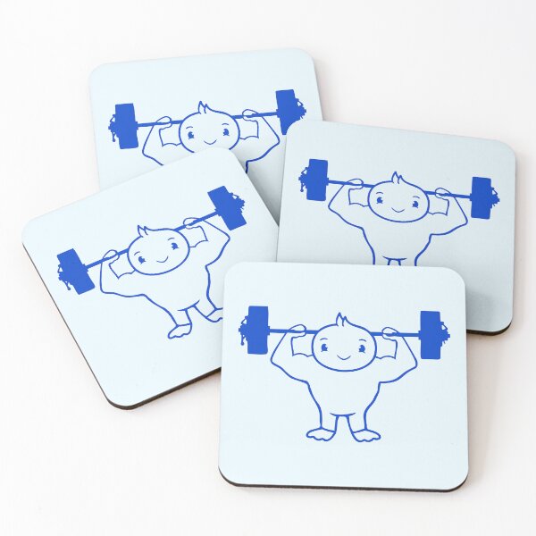 Item preview, Bird Bodybuilder Weightlifting Strong Gym Fitness designed and sold by shirt-o-mat.