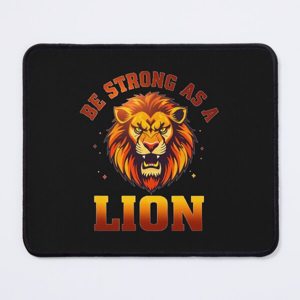 Item preview, Be Strong as a Lion - Majestic Inspirational Design designed and sold by latelierdechris.