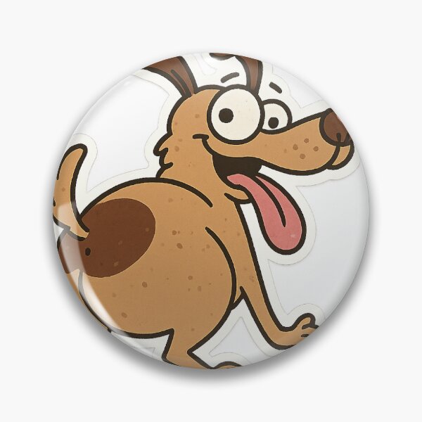 Artikelvorschau, Goofy Hund entworfen und verkauft von SpacedStickers.
