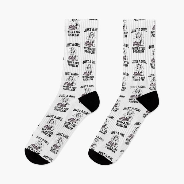 Item preview, Just A Girl With A TBR Problem designed and sold by Artyx_Design.