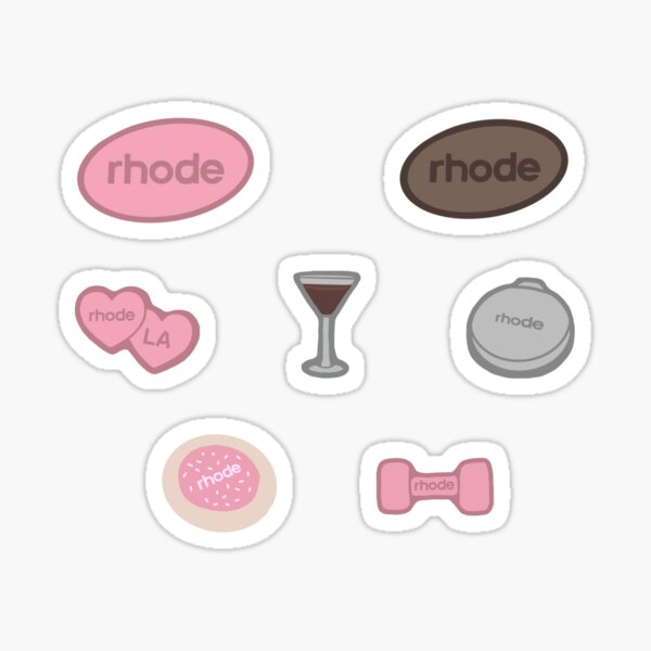 Item preview, Rhode LA Stickers 2 designed and sold by emersondelilah.