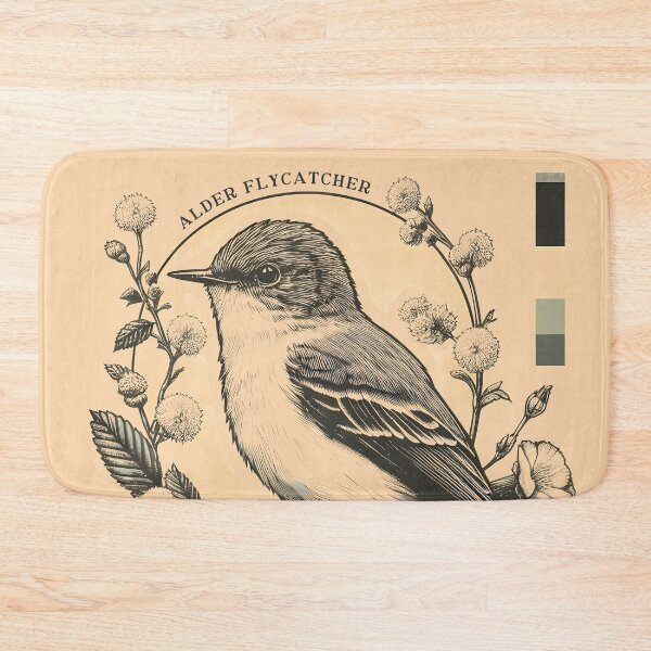 Item preview, Alder Flycatcher designed and sold by theAVIARY7.