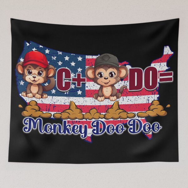 Item preview, Monkey Doo Doo Political designed and sold by Karen Wood.