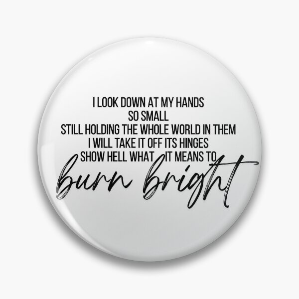Item preview, Fierce Strength | Hands Hold The World Quote | Empowerment Poetry Gift designed and sold by TextMuse.
